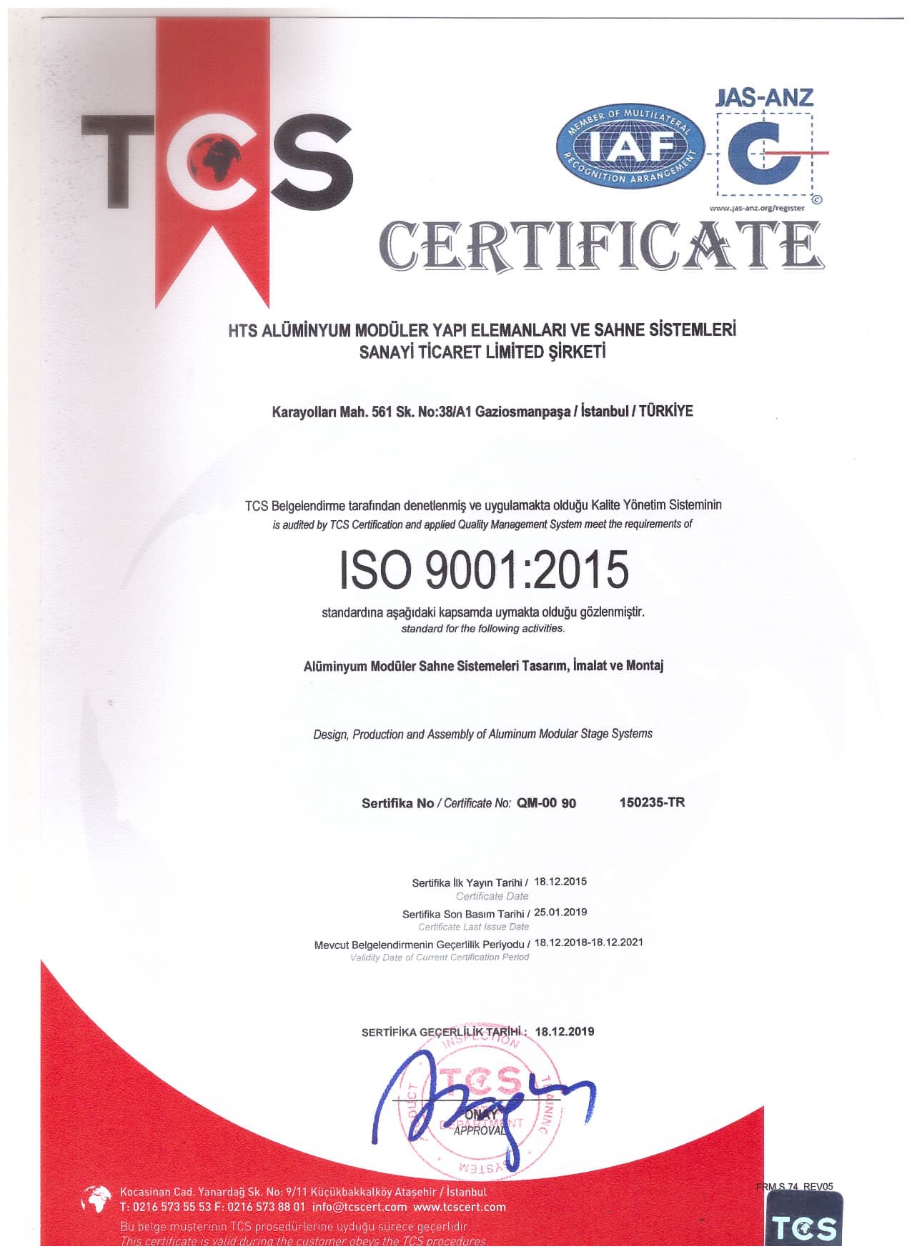 ISO 9001:2015
