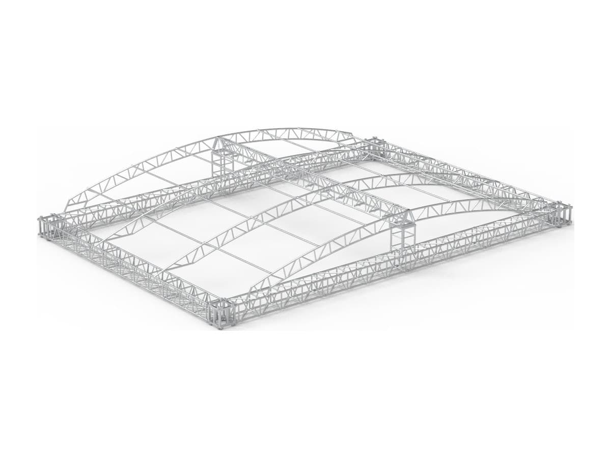 Roof Systems 52x52 Kare Uzay Çatı 12x8 m