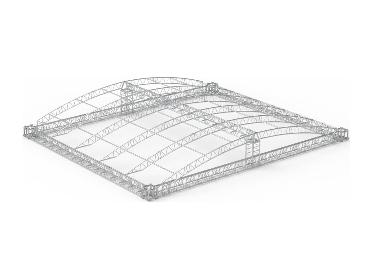 Roof Systems 52x52 Katlanır Uzay Çatı 12x10 m